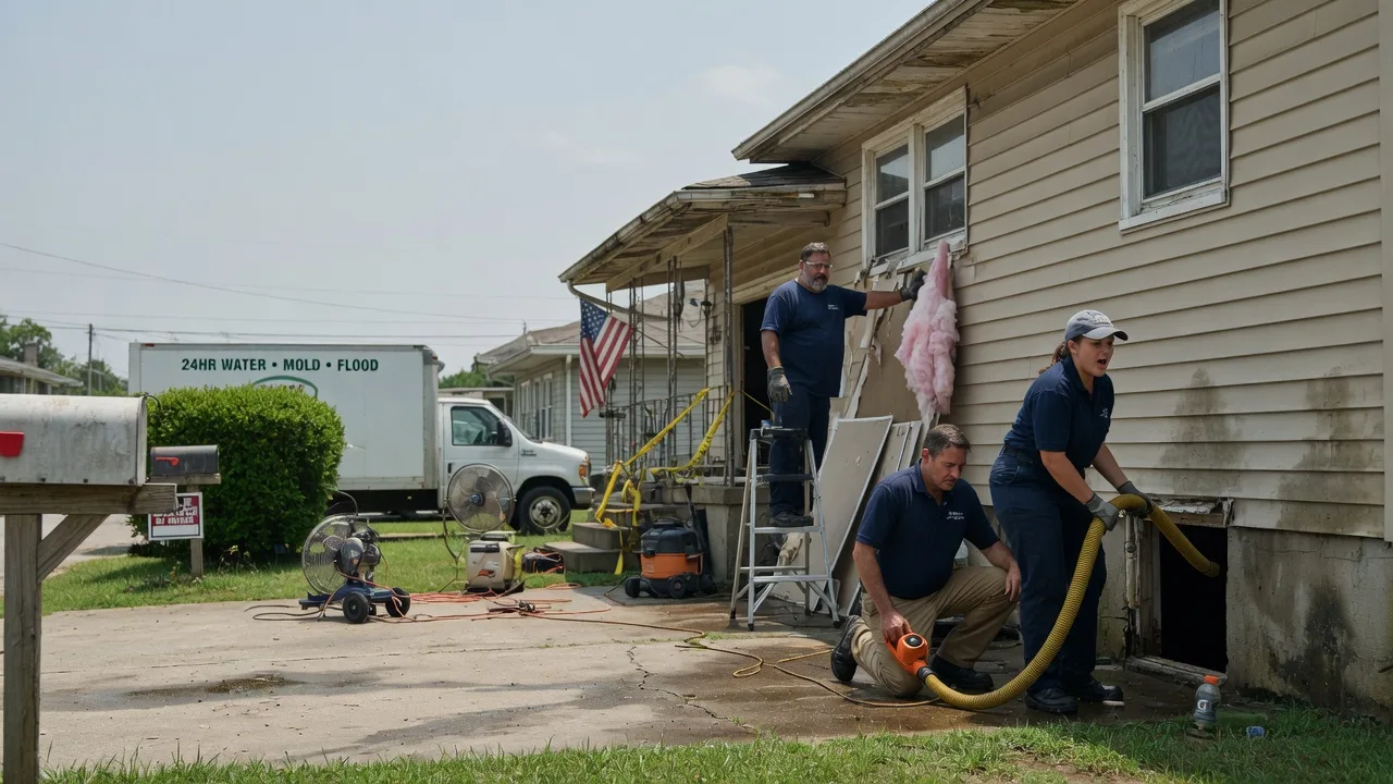 Water Damage Repair in Moscow, PA near me